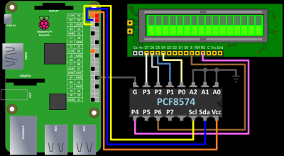 PCF8574 Wiring