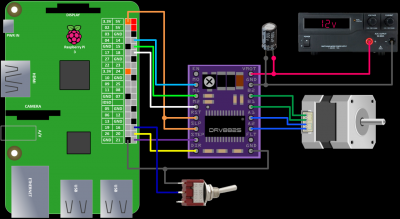 Schematic with switch