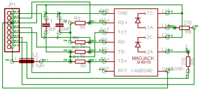 Magjack Schematics