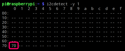 I2C Detect Utility