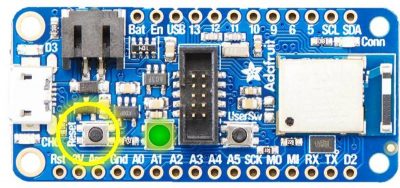 nRF52840 Board Reset