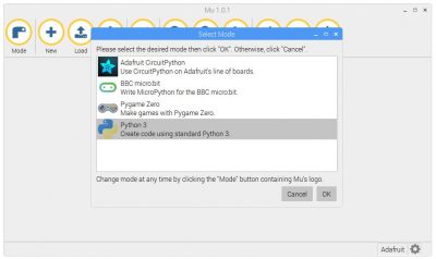 Mu Mode Swtich to Python 3