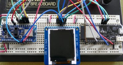 ST7735 Breadboard Wiring