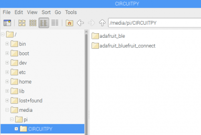 CIRCUITPY Folder