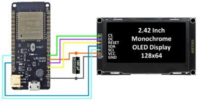 SSD1309 Wiring