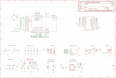 nRF52840 Feather Schematics