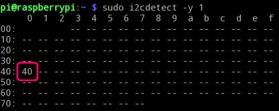 I2C Detect