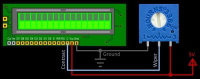 LCD Contrast Wiring