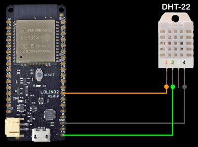 DHT-22 Schematic