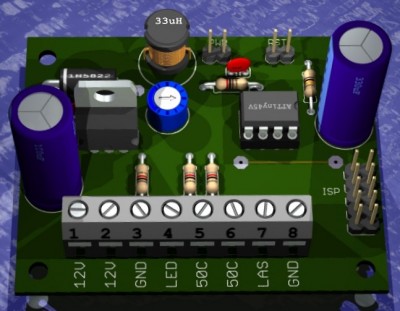 Power Supply Board Drawing