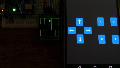 SSD1351 Maze Game