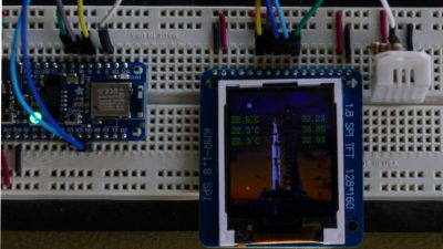 Display Sensor Readings