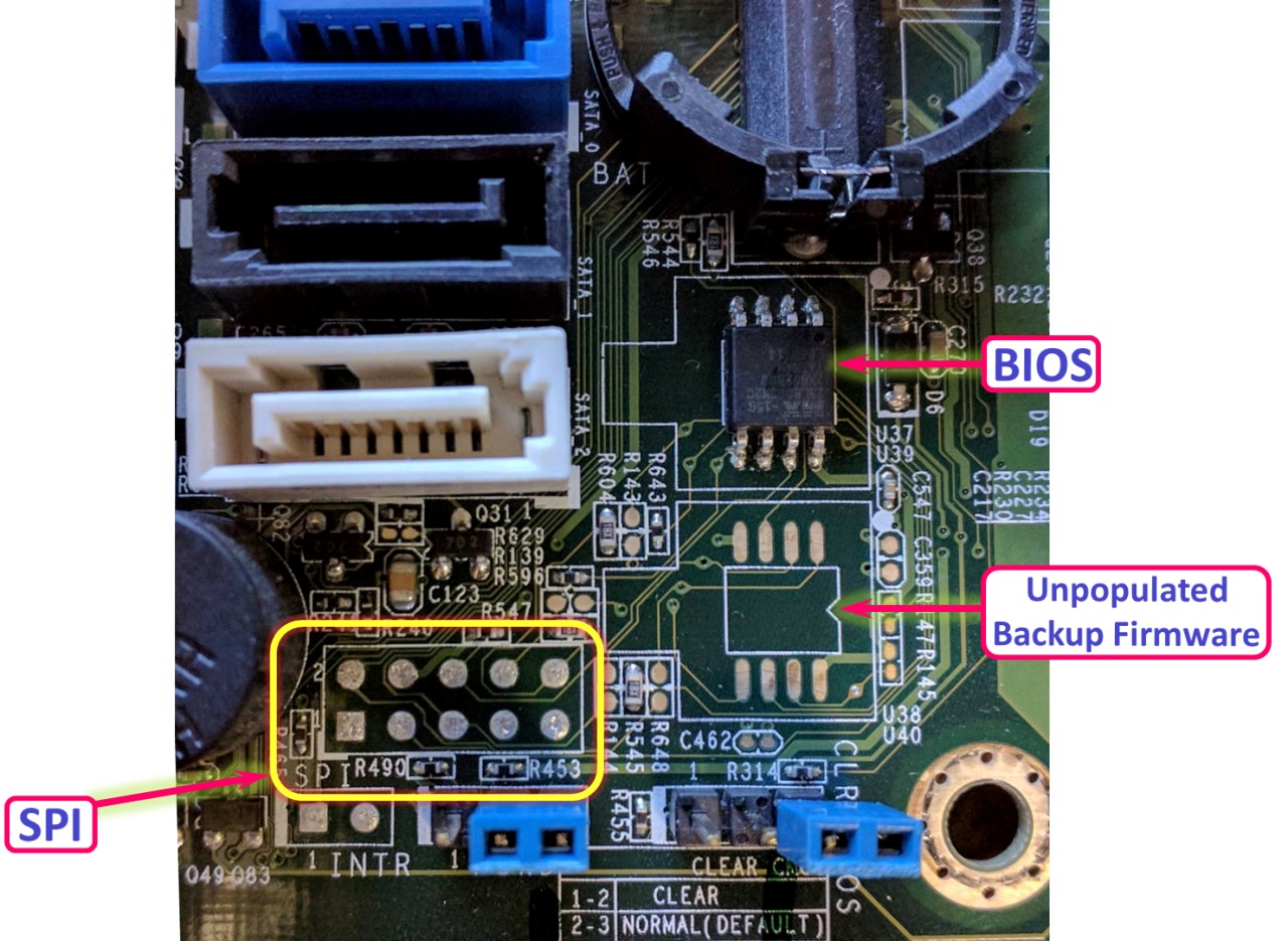 herstel van een slechte bios-flash