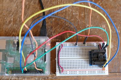 Direct Chip Wiring on Breadboard