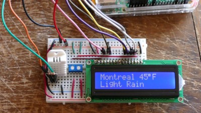 LCD Display on Breadboard