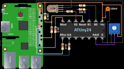 AVR Test Program Wiring