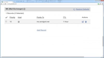 MX Record