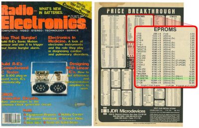 Radio Electronics EPROM Ad Sep. 1984