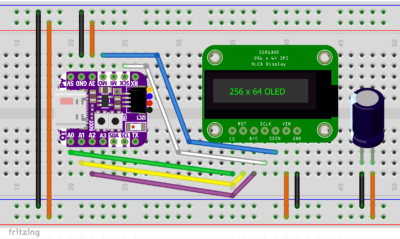 SSD1322 SPI Wiring