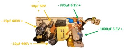 Main Logic Board Daughter Power Supply 2