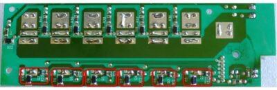 Back of Relay Board